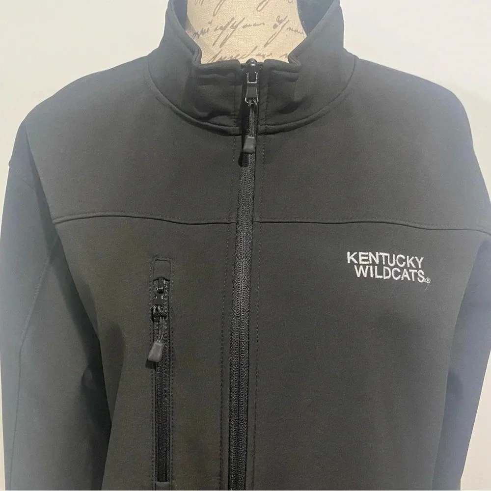 Kentucky Wildcats Top of the World SoftShell Jacket Black size Men's Large